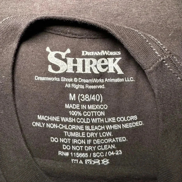 Funny Graphic Tee Brat Summer Ogre Shrek and Donkey Graphic Tee from Dreamworks - Picture 3 of 5